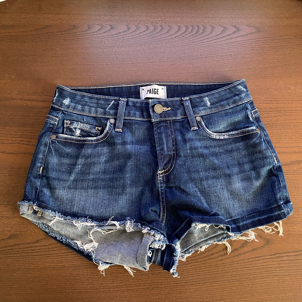 PAIGE Denim Shorts